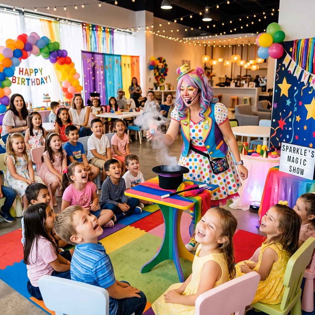 Animación infantil y pintacaras en fiestas de cumpleaños en Elche — KukiPark
